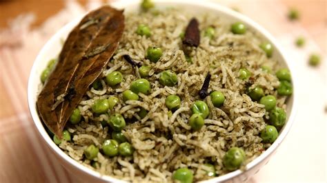 Peas Pulao Matar Pulao Easy Veg Pulao Recipe Green Peas Pulao