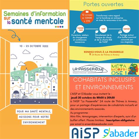 Semaines dInformation sur la Santé Mentale AISP