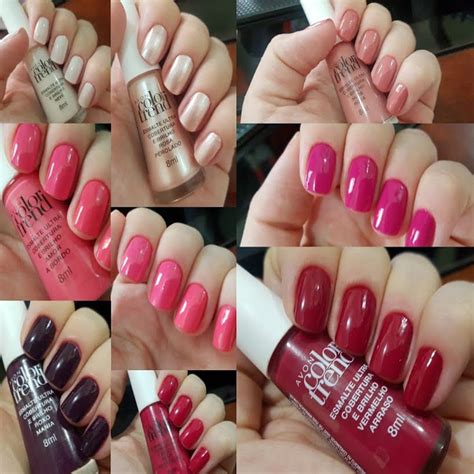 Kit Esmaltes Color Trend Avon Sortidos Manicure Atacado Frete Gr Tis