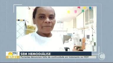 Bom Dia Piauí Pacientes denunciam falta de continuidade no tratamento