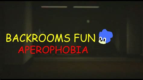 Backrooms Fun Roblox Apeirophobia Youtube