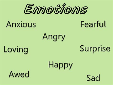 Primary And Secondary Emotions Chart Ponasa