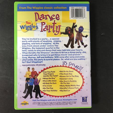 Wiggles Dance Party Dvd