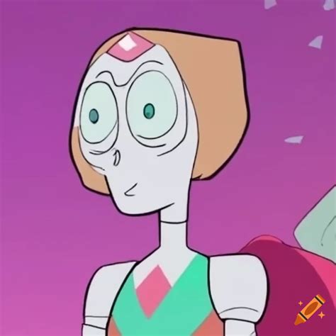 Distorted Full Shot Of Pearl From Steven Universe On Craiyon