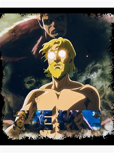 "attack on titan zeke yeager the beast titan " Photographic Print by ...