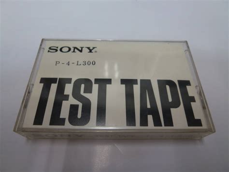 TEST TAPE SONY ソニー P 4 L300 テストテープ代購幫