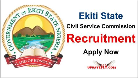 Ekiti State Civil Service Commission Recruitment 2023 2024 Application