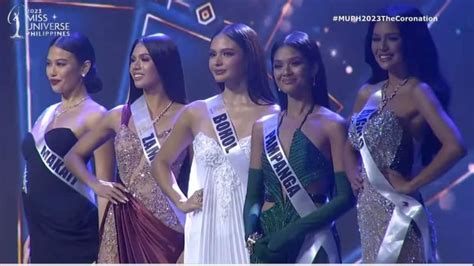 Miss Universe Philippines 2023 Top 5 Finalists Pep Ph