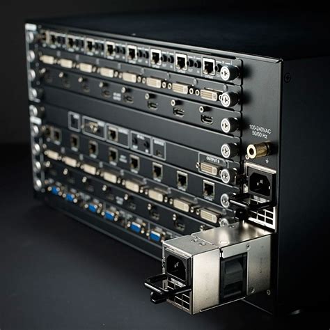 32x32 Modular Matrix Switch Chassis From Lindy Uk