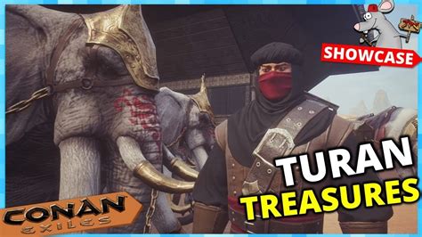 Conan Exiles Turan Treasures Dlc Showcase Live Youtube