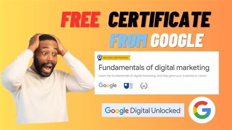 Free Fundamentals Of Digital Marketing Certificate From Google Tamil