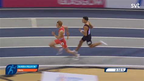 Men 4x400m Final European Indoor Championships 2019 Youtube