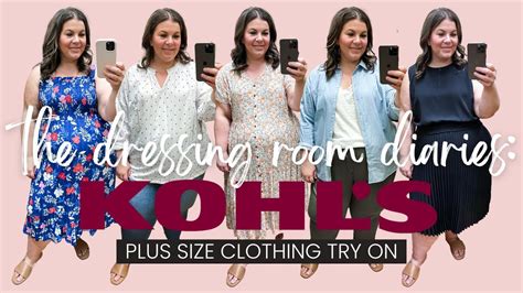 Kohl S Plus Size Clothing Try On The Dressing Room Diaries With Jen