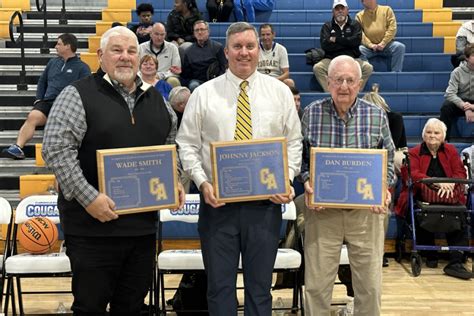 Clarksville Academy Inducts Two Coaches Three Players Into Athletics