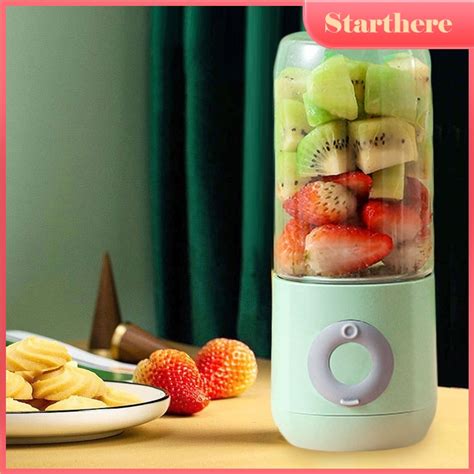 500ml Electric Juicer Portable Smoothie Blender 6 Knife Mini Blenders