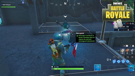 Fortnite Puce N Participer Soulever La Boule Facette Dans Un