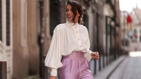 Las Camisas Blancas M S Elegantes Para Tus Looks De Oficina Mujer Hoy