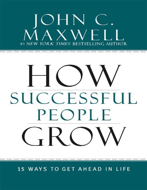 How Successful People Grow By John C Maxwell Pdf 1pdf