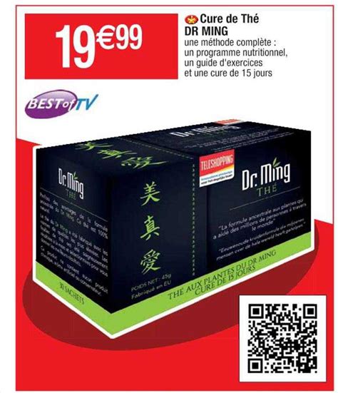 Offre Cure De Th Dr Ming Chez Cora