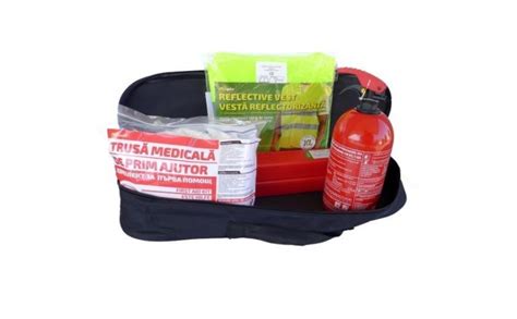 Kit Siguranta Auto Trusa Medicala X Triunghi Stinga Arhivat