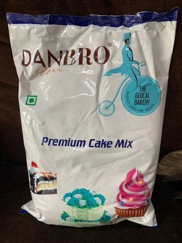 White Vanilla Eggless Cake Premix Danbro Powder Packaging Size Kgs