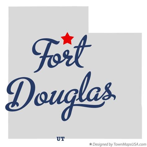 Map of Fort Douglas, UT, Utah