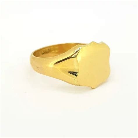 Antique 18ct Yellow Gold Signet Ring Jewellery Discovery