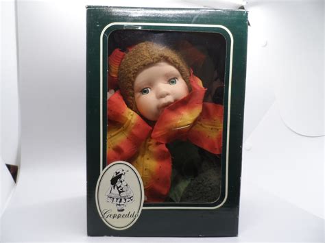 Vintage Geppeddo Porcelain Doll Etsy