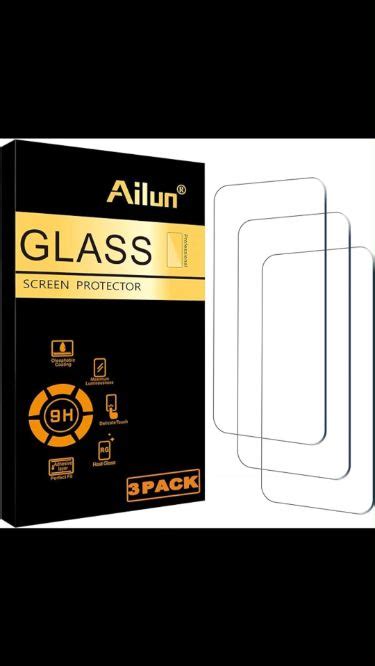 Ailun Glass Screen Protector For Iphone Iphone Pro Inch