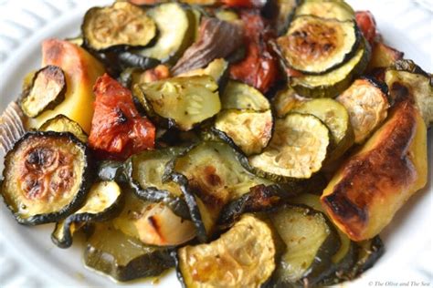 Greek Roasted Vegetables Recipe The Olive And The Sea Food Blog