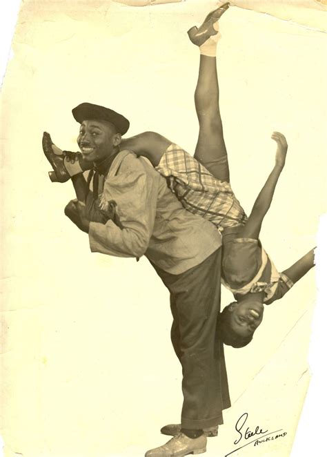 Frankie Manning And Lucille Middleton While On Tour With Hollywood