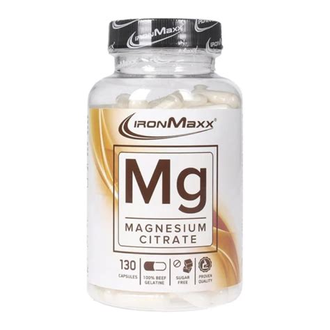 Magnesium 130caps IronMaxx Nutrivia Produit De Nutrition