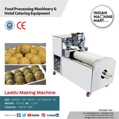 Laddu Making Machine Automation Grade Semi Automatic Capacity