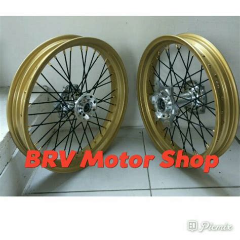 Jual Velg Super Moto Honda Crf 150L Sepaket Velg Supermoto Crf