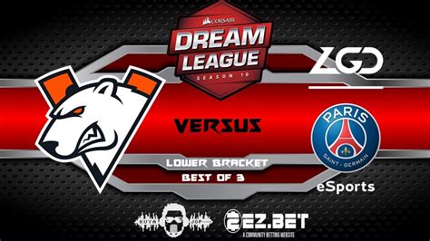 PSG LGD VS Virtus Pro Game 1 Dreamleague Best Of 3 Lower