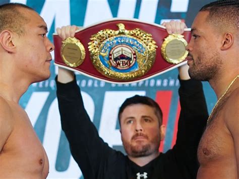 Zhilei Zhang Vs Joe Joyce Rematch Live Boxingscene Scorecard Boxing News