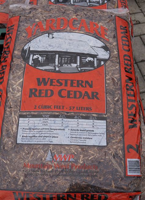 Bagged Cedar Mulch From Canada