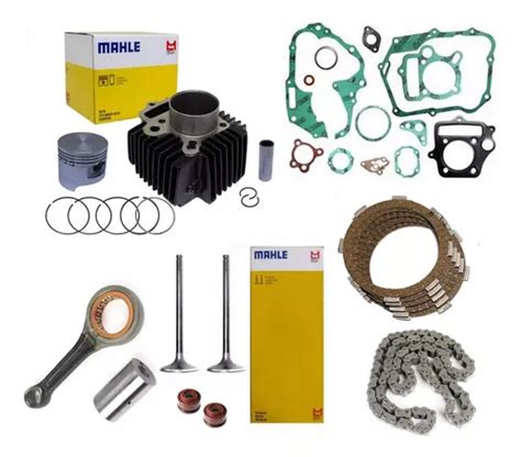 Kit Motor Completo Biela Juntas Honda Biz Pop Frete Gr Tis