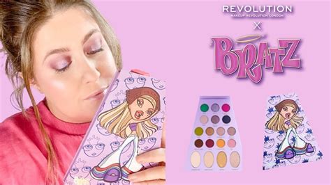 Bratz X Revolution Yasmin Palette Review Tutorial Youtube Makeup