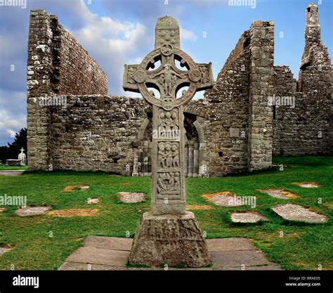 Clonmacnoise Co Offaly Ireland Stock Photo Alamy