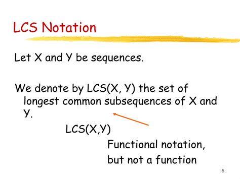 Longest Common Subsequence Dynamic Programming Ppt