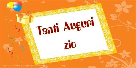 Cartoline Di Compleanno Per Zio Tanti Auguri Zio