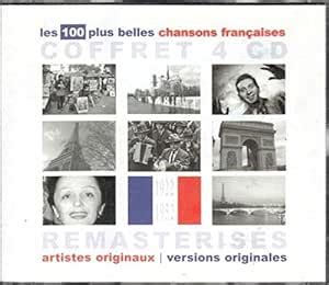 100 Plus Belles Chansons Francaises Amazon Br