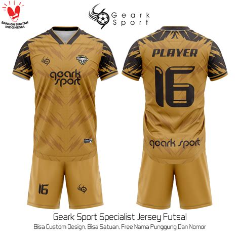 Jual Jersey Baju Futsal Sepak Bola Terbaru Full Printing Bebas Custom