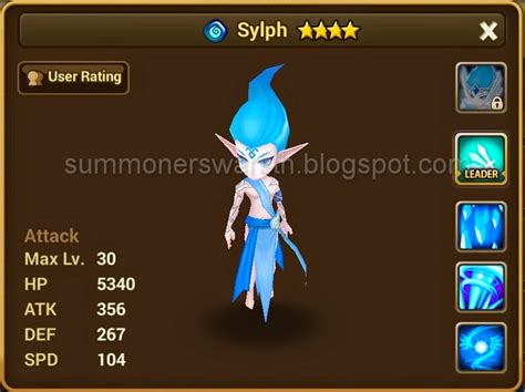 Sylph Water Summoners War