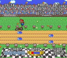 Mario Excite Bike Bunbun Mario Stadium 1