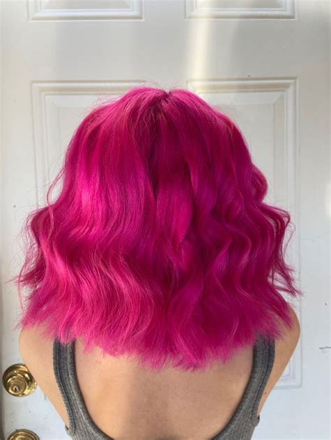 Funn Hair Color In 2024 Pink Hair Hair Color Pink Magenta Hair