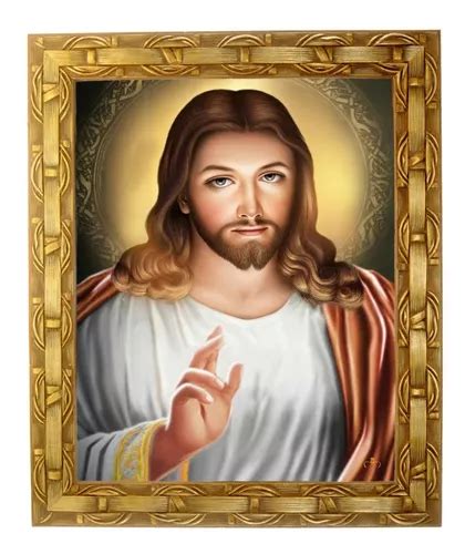 Quadro Jesus Cristo Aben Oando Mod Tam X Cm Angelus