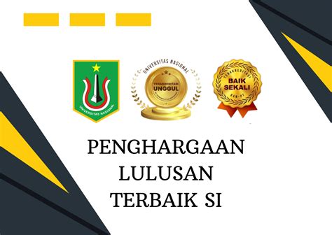 Lulusan Terbaik Program Studi Sistem Informasi Prodi Sistem Informasi