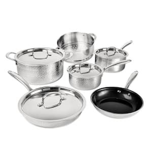 Velaze Miki 9 Piece Stainless Steel Non Stick Cookware Set VLZ GB 9